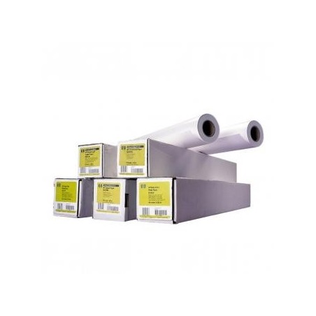 HP 594/45.7/Bright White Inkjet Paper, matowy, 23", Q1445A, 90 g/m2, papier, 594mmx45.7m, biały, do drukarek atramentowych, rol